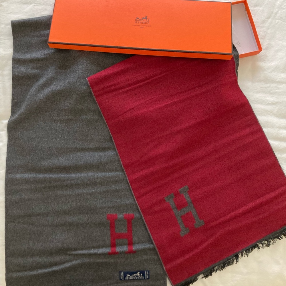 Hermès men’s muffler